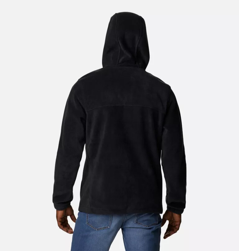 steens mountain fleece-kapuzenjacke mit durchgehendem reißverschluss für herren – lang