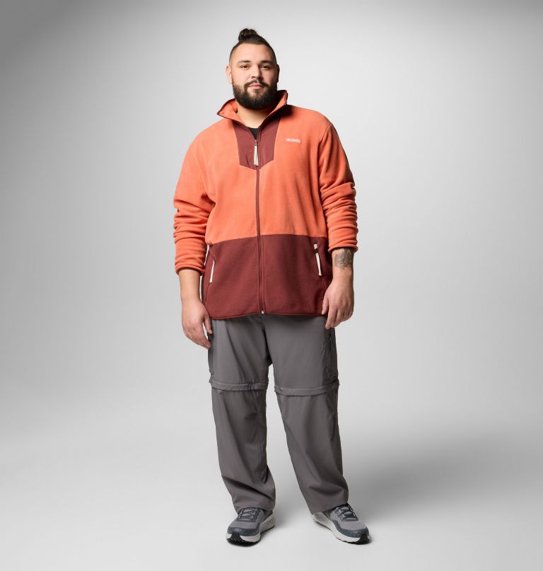 sequoia grove fleecejacke mit durchgehendem reißverschluss für herren – größe l