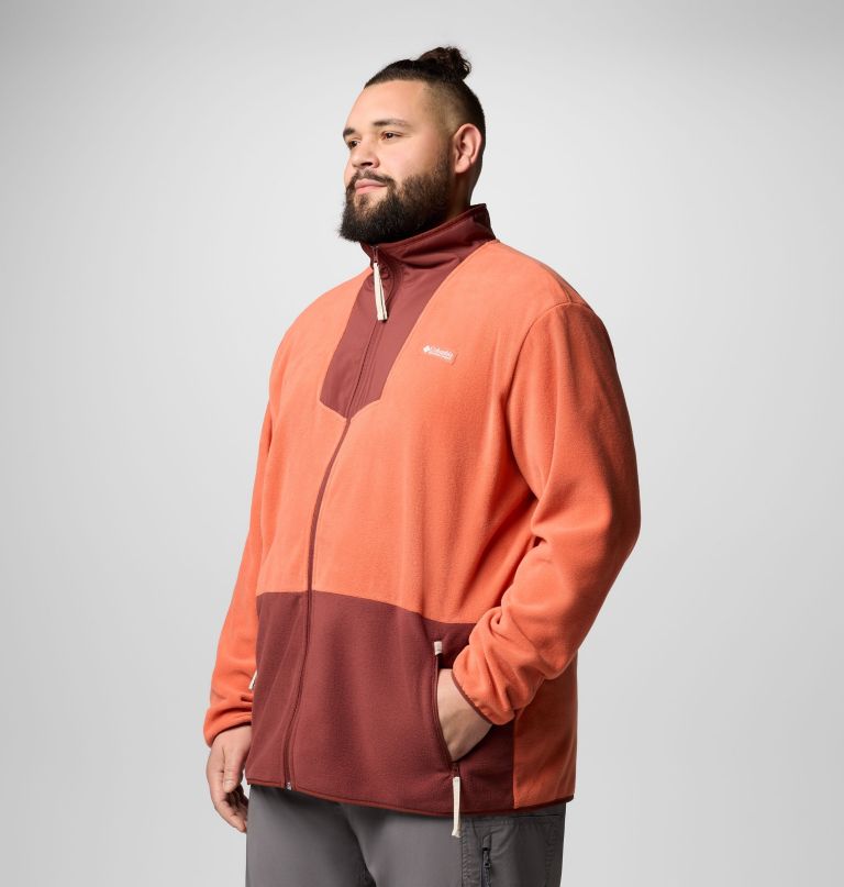 sequoia grove fleecejacke mit durchgehendem reißverschluss für herren – größe l