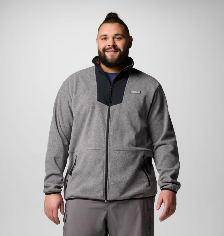 sequoia grove fleecejacke mit durchgehendem reißverschluss für herren – größe l