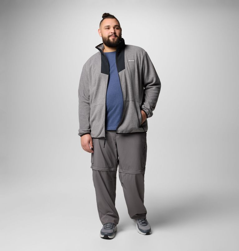 sequoia grove fleecejacke mit durchgehendem reißverschluss für herren – größe l