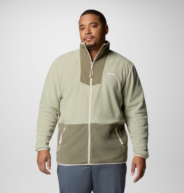 sequoia grove fleecejacke mit durchgehendem reißverschluss für herren – größe l