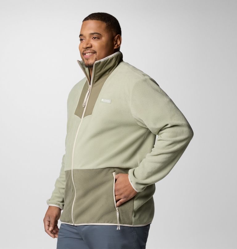sequoia grove fleecejacke mit durchgehendem reißverschluss für herren – größe l