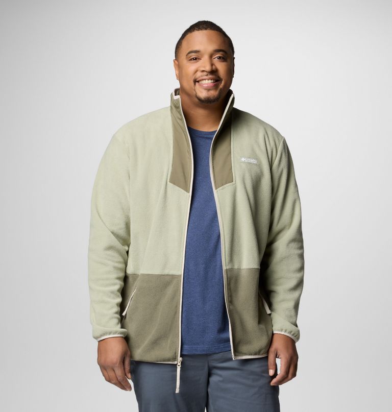 sequoia grove fleecejacke mit durchgehendem reißverschluss für herren – größe l