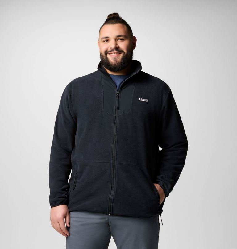 sequoia grove fleecejacke mit durchgehendem reißverschluss für herren – größe l