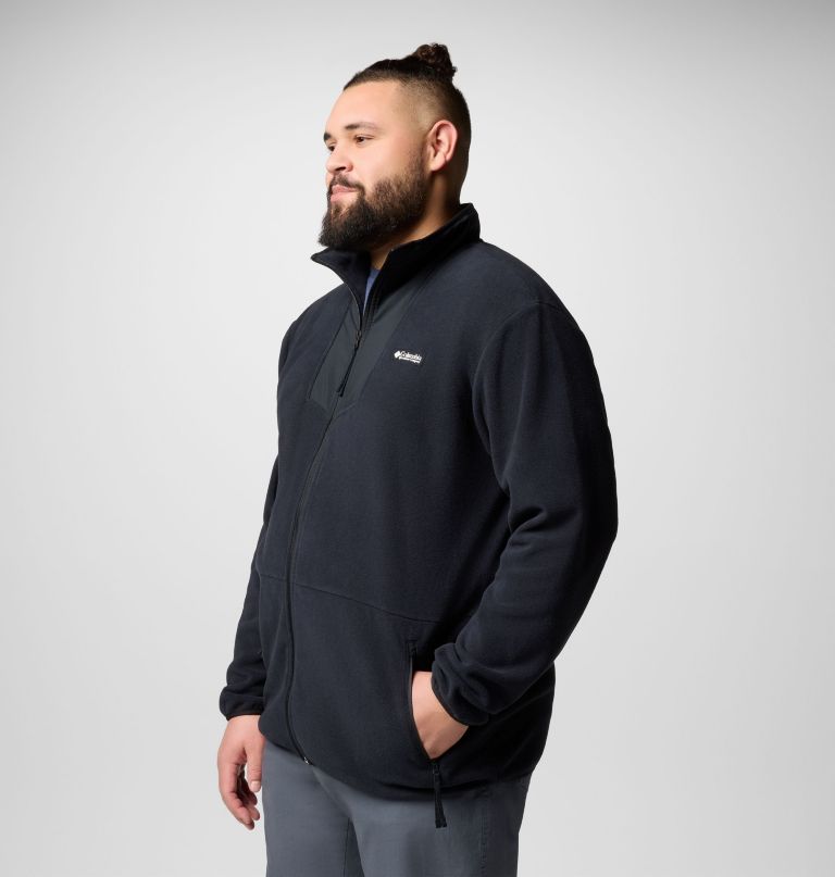 sequoia grove fleecejacke mit durchgehendem reißverschluss für herren – größe l