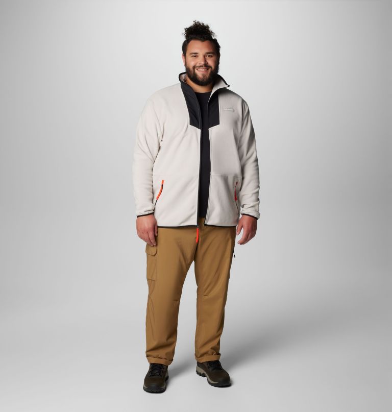 sequoia grove fleecejacke mit durchgehendem reißverschluss für herren – größe l