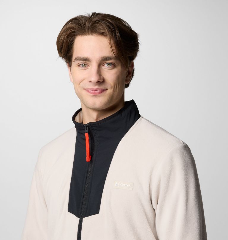 sequoia grove fleecejacke mit durchgehendem reißverschluss für herren – lang