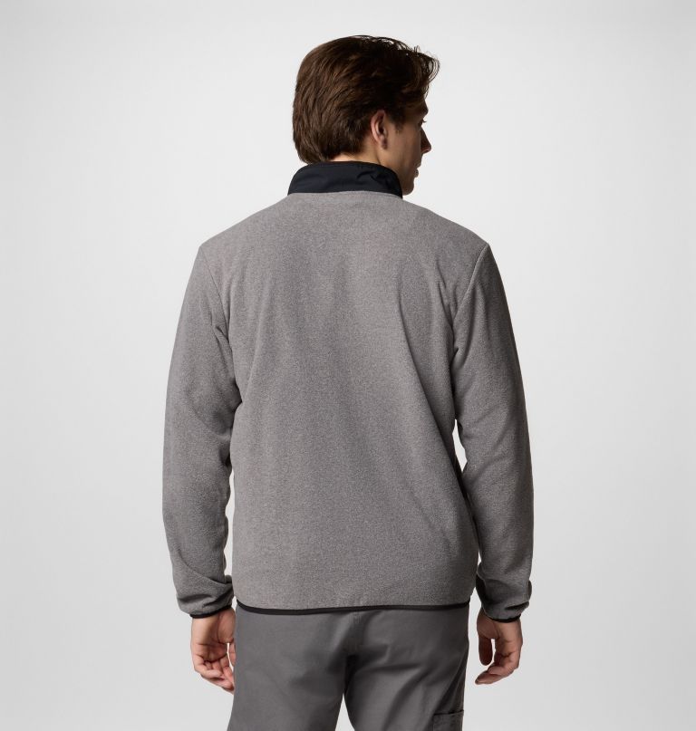 sequoia grove fleecejacke mit durchgehendem reißverschluss für herren – lang