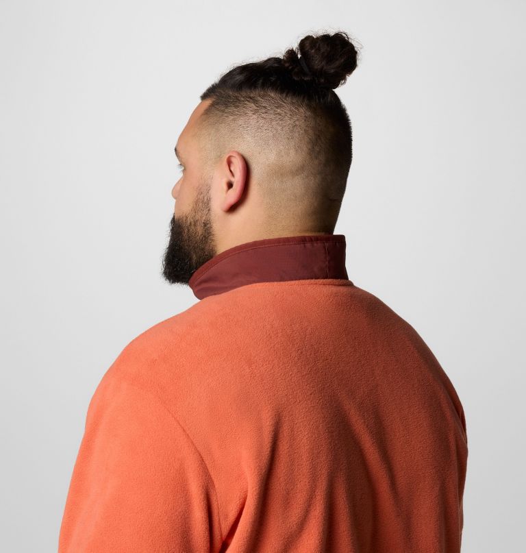 sequoia grove fleecejacke für herren mit halbem reißverschluss – größe l