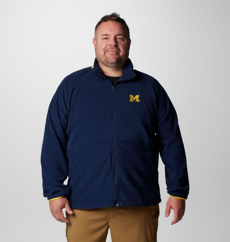 collegiate flanker iv fleecejacke für herren – michigan – größe l