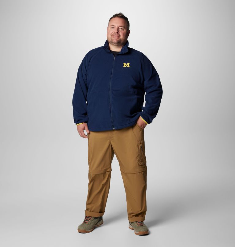 collegiate flanker iv fleecejacke für herren – michigan – größe l