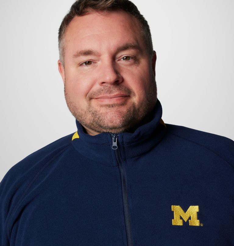 collegiate flanker iv fleecejacke für herren – michigan – größe l