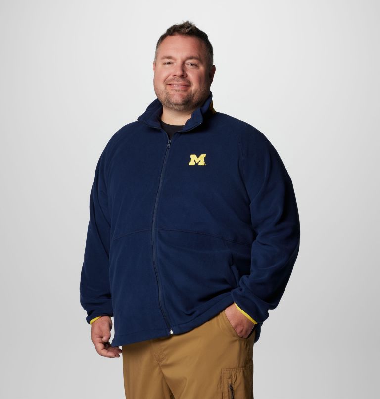 collegiate flanker iv fleecejacke für herren – michigan – größe l
