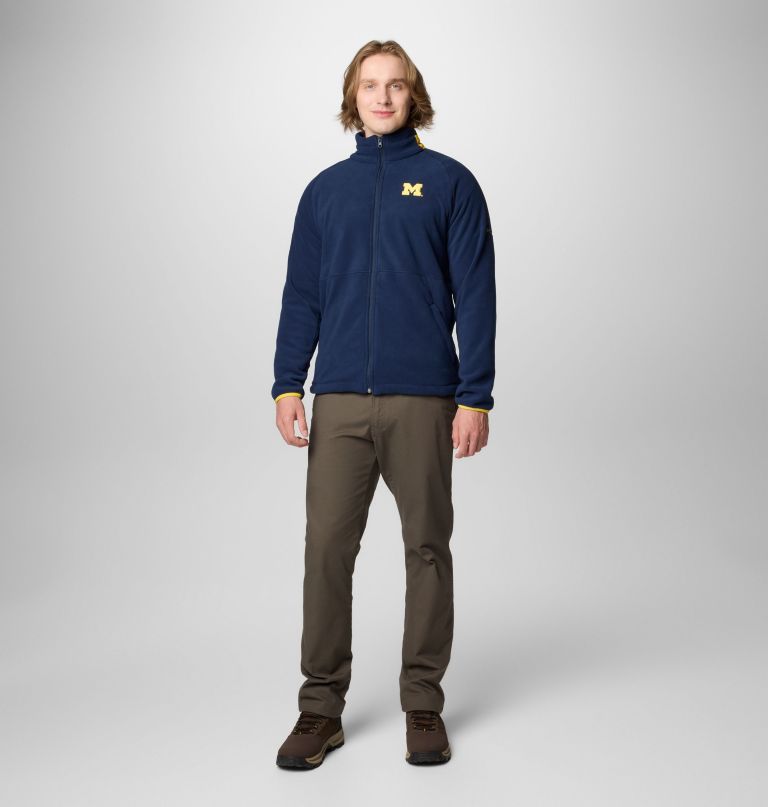 collegiate flanker iv fleecejacke für herren – michigan – lang