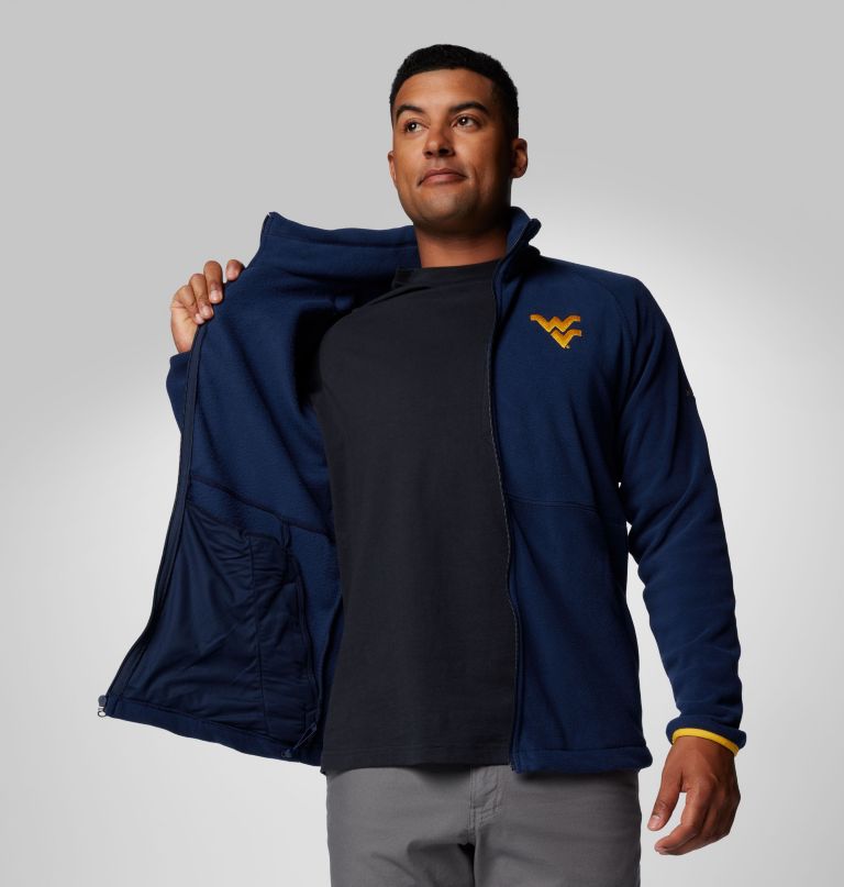collegiate flanker iv fleecejacke für herren – west virginia – lang