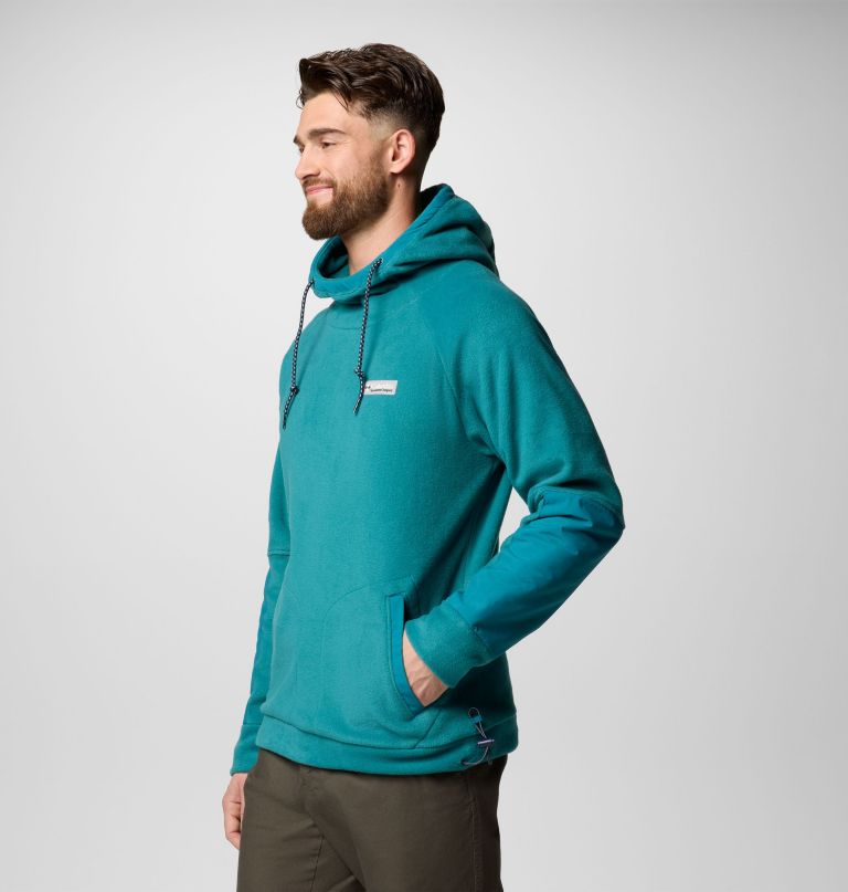 hunterdon ii fleece-hoodie für herren – lang