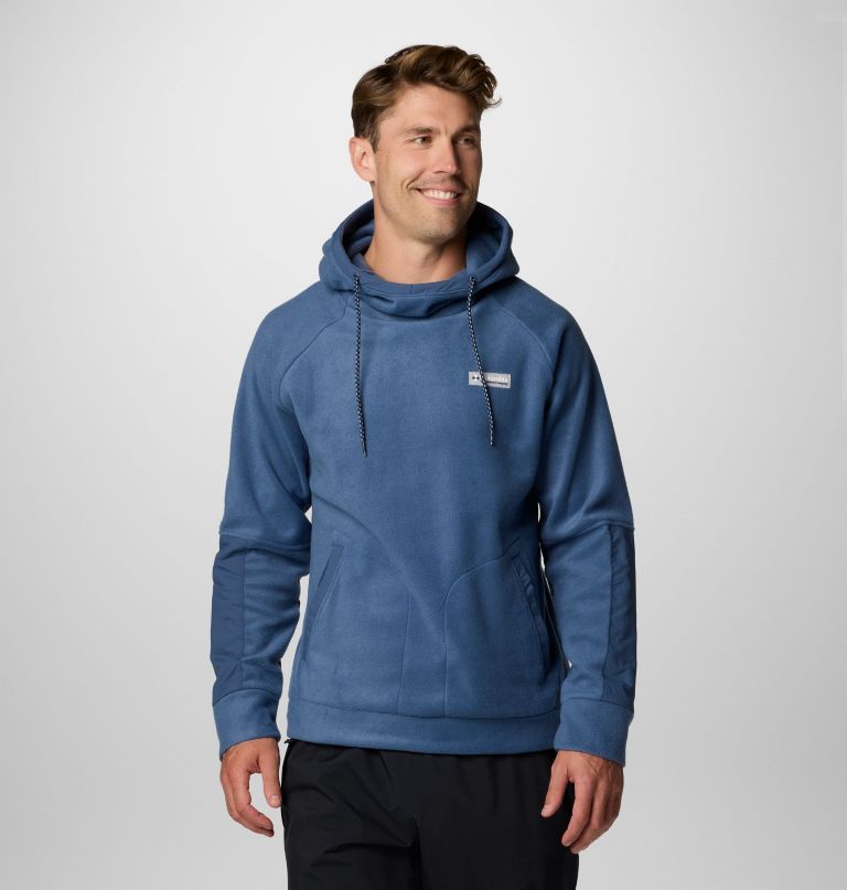 hunterdon ii fleece-hoodie für herren – lang