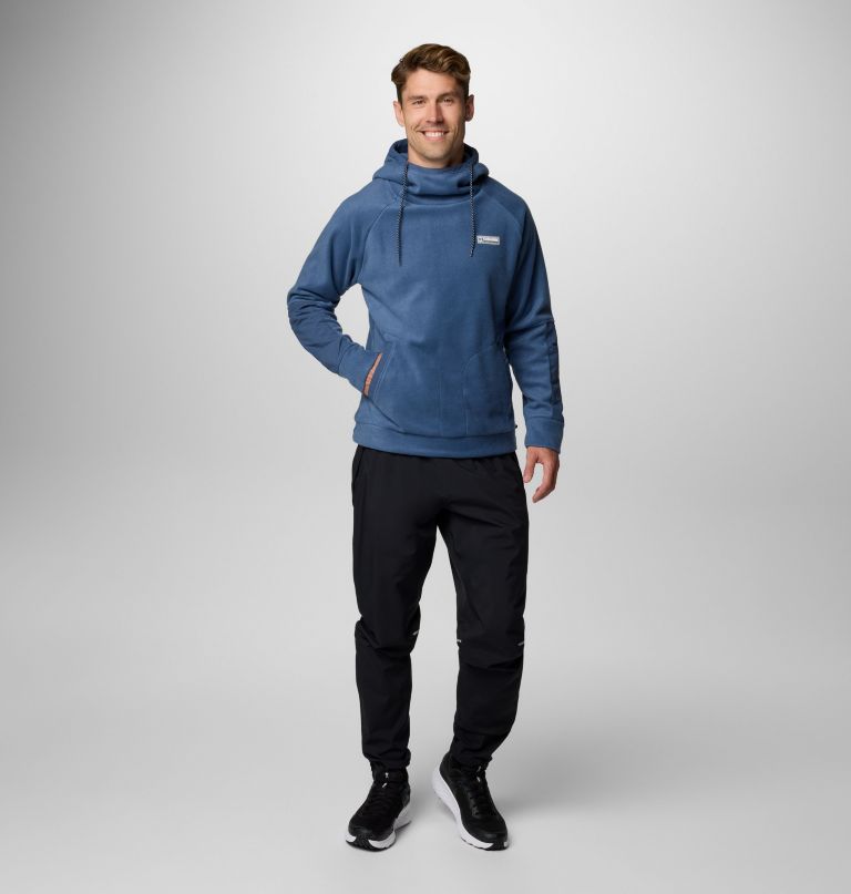 hunterdon ii fleece-hoodie für herren – lang