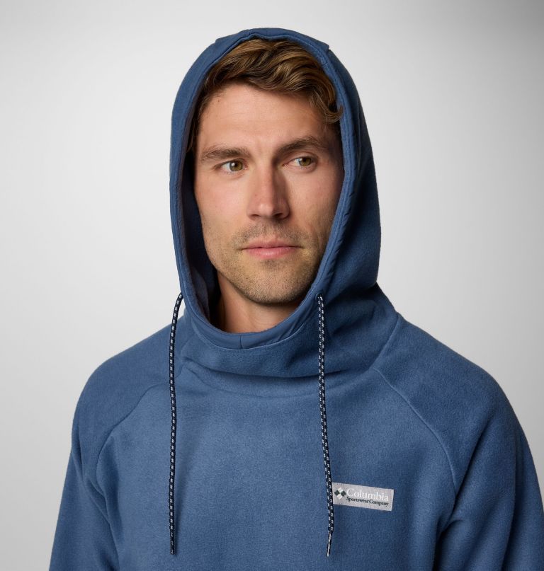 hunterdon ii fleece-hoodie für herren – lang