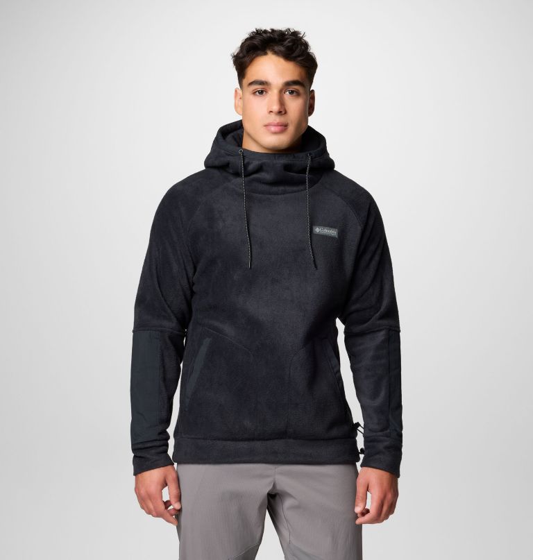 hunterdon ii fleece-hoodie für herren – lang
