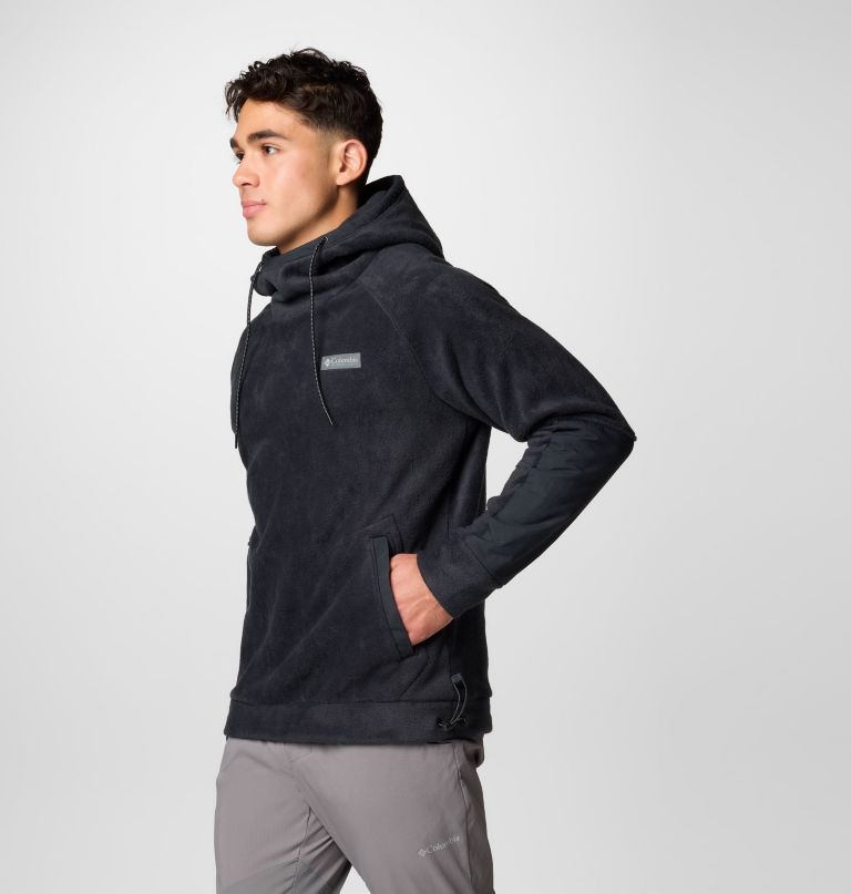 hunterdon ii fleece-hoodie für herren – lang