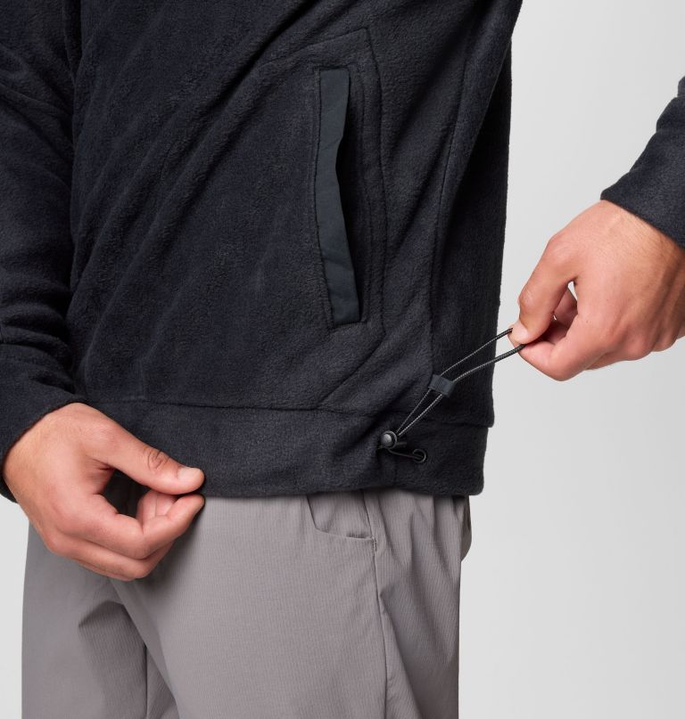 hunterdon ii fleece-hoodie für herren – lang