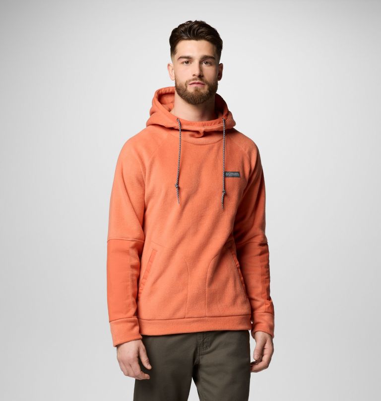 hunterdon ii fleece-hoodie für herren – lang