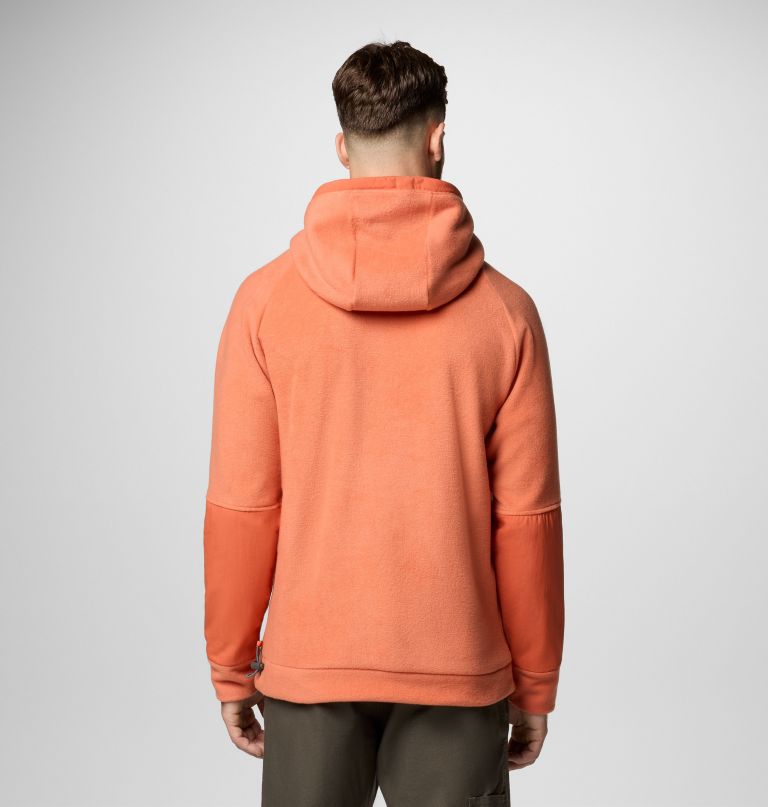 hunterdon ii fleece-hoodie für herren – lang