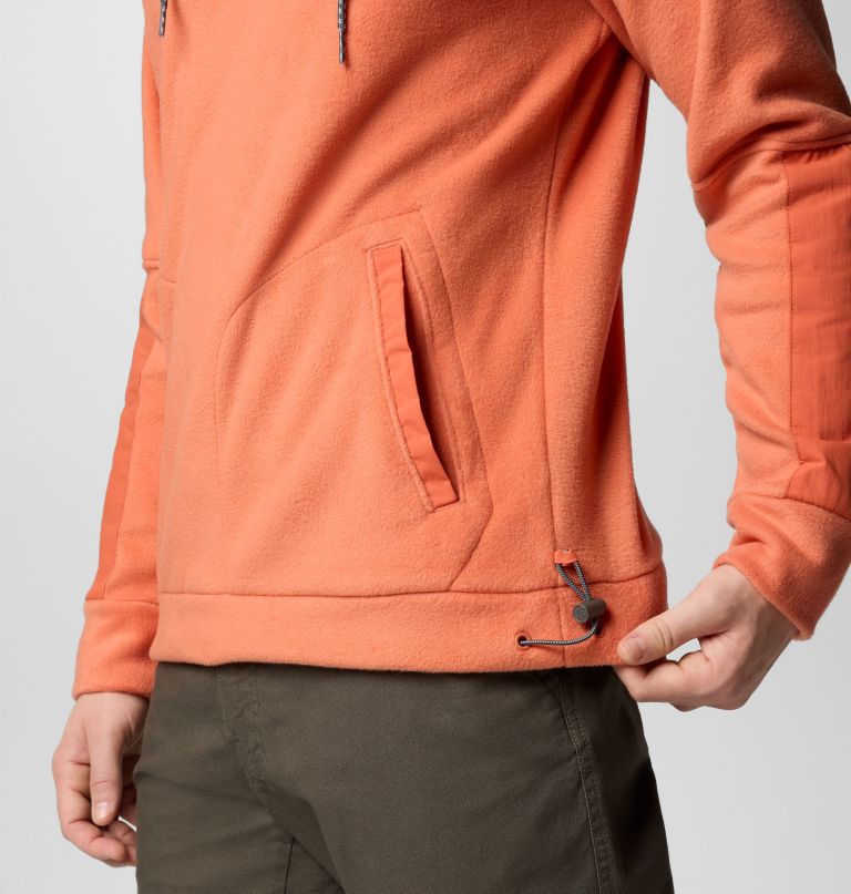 hunterdon ii fleece-hoodie für herren – lang