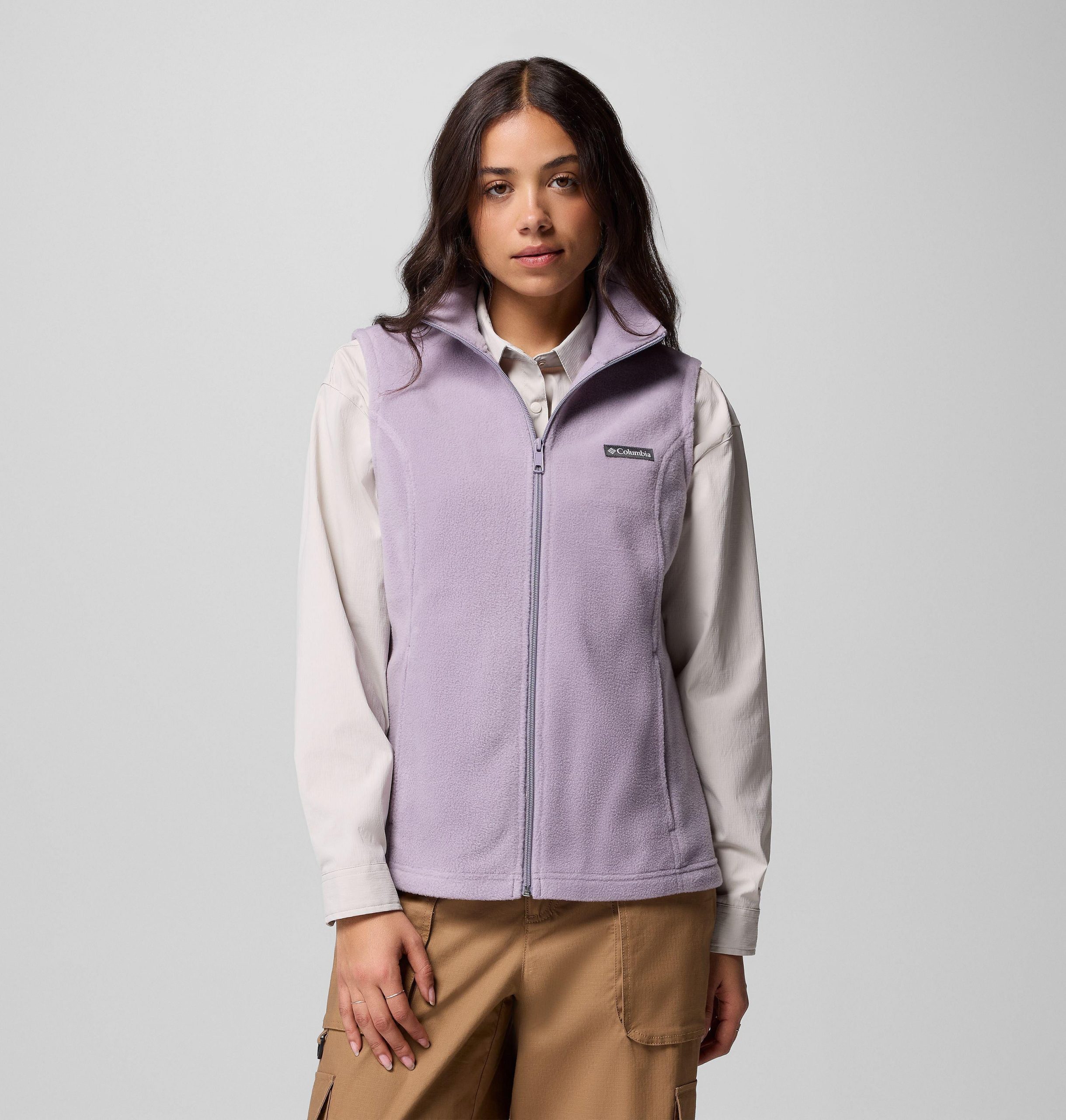 benton springs fleeceweste für damen – petite