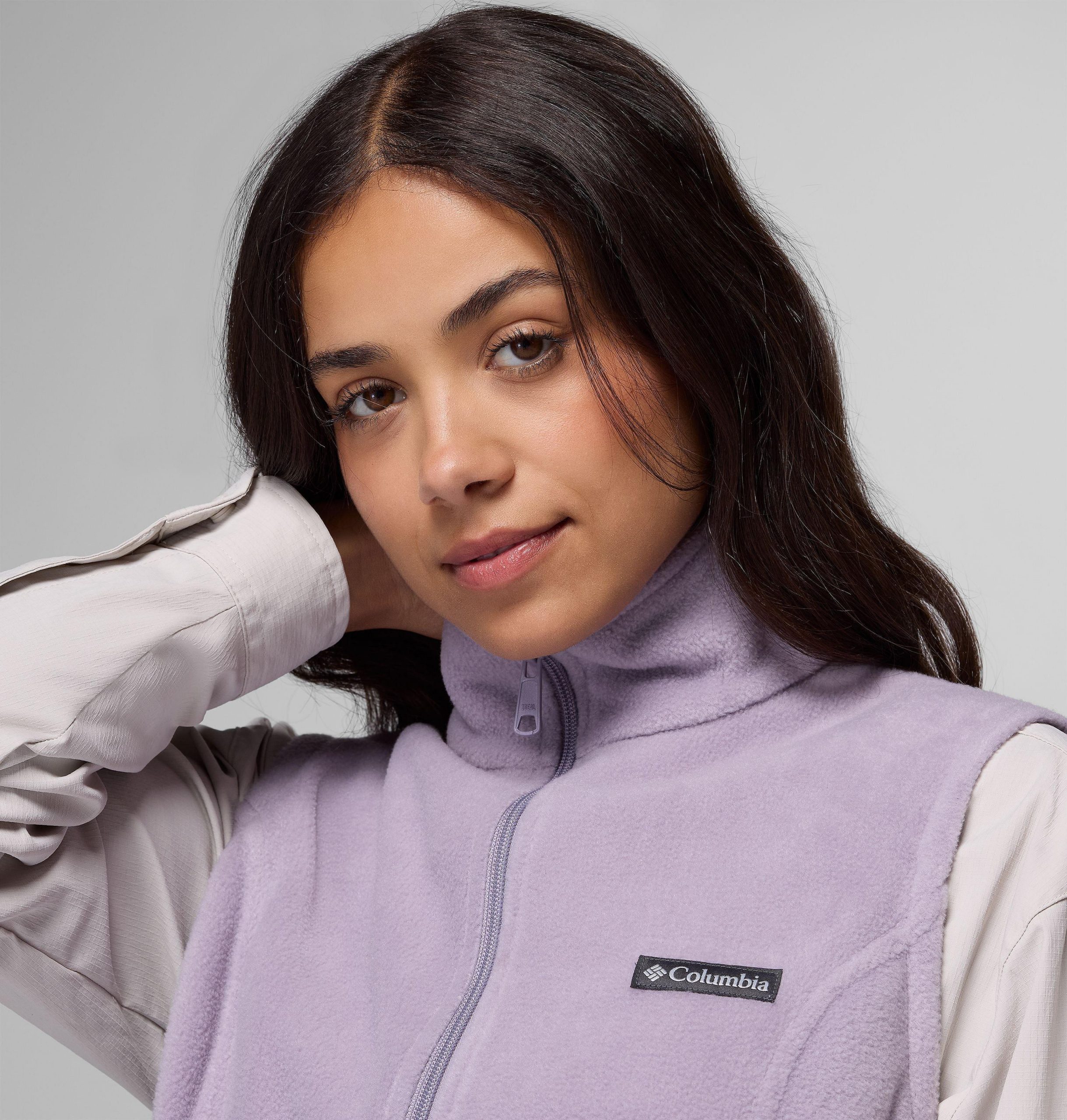benton springs fleeceweste für damen – petite