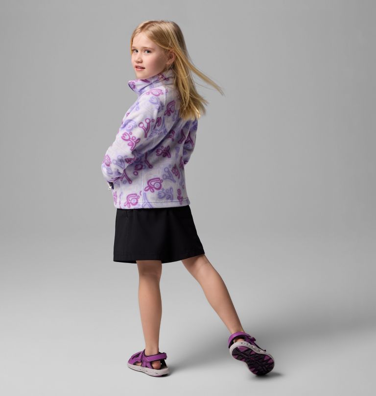 benton springs ii fleecejacke für mädchen mit print