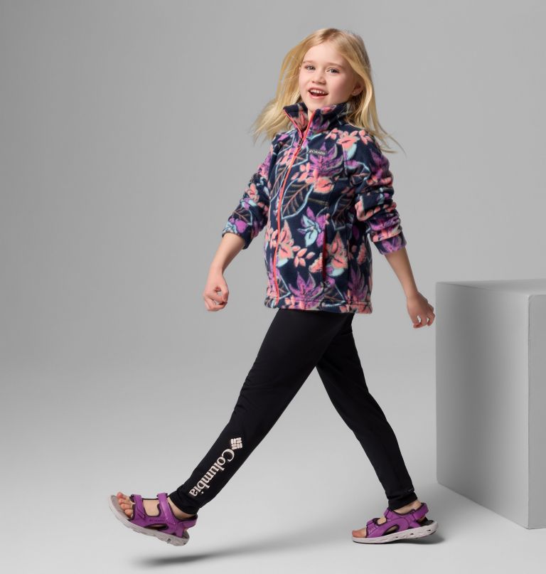 benton springs ii fleecejacke für mädchen mit print