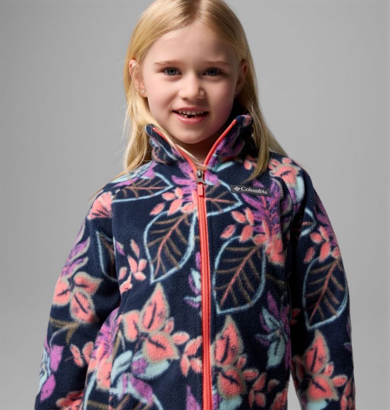 benton springs ii fleecejacke für mädchen mit print