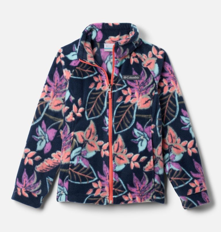 benton springs ii fleecejacke für mädchen mit print