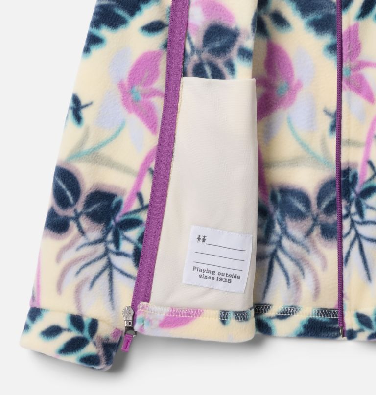 benton springs ii fleecejacke für mädchen mit print