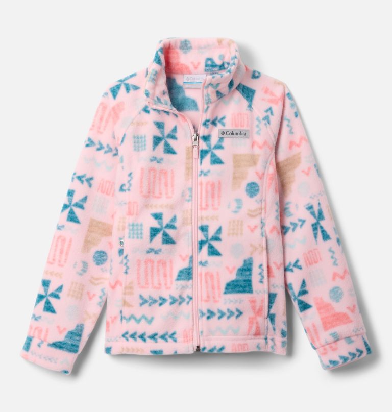 benton springs ii fleecejacke für mädchen mit print