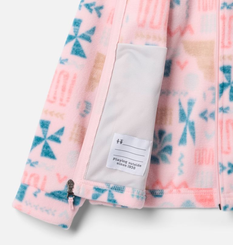 benton springs ii fleecejacke für mädchen mit print