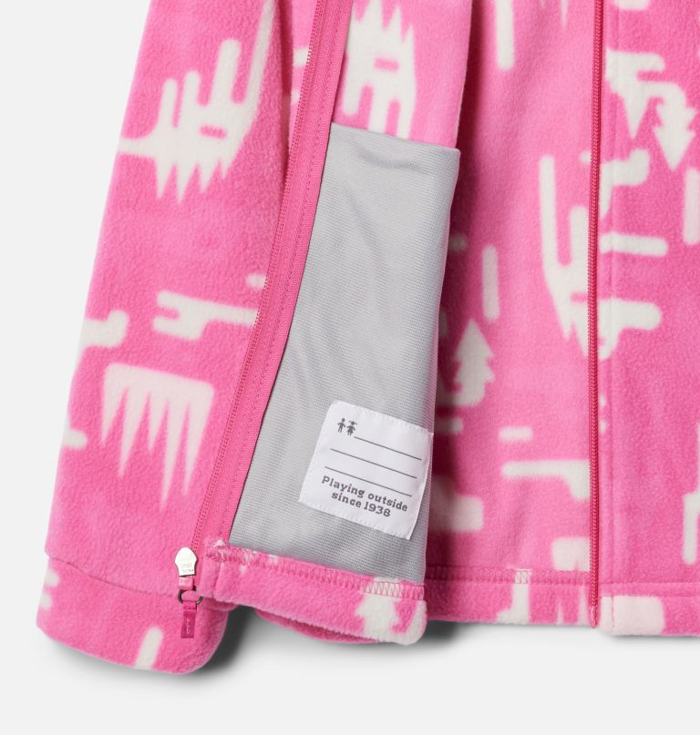 benton springs ii fleecejacke für mädchen mit print
