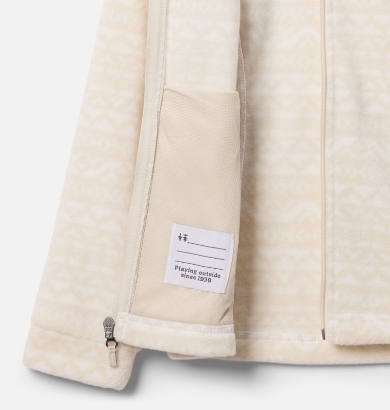 benton springs ii fleecejacke für mädchen mit print