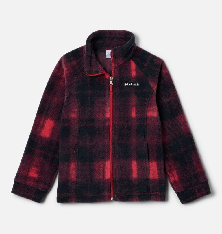 benton springs ii fleecejacke für mädchen mit print