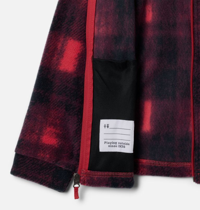 benton springs ii fleecejacke für mädchen mit print