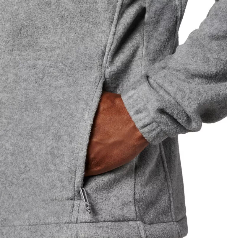 steens mountain 2.0 fleecejacke mit durchgehendem reißverschluss für herren – langgröße