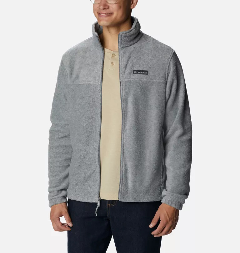 steens mountain 2.0 fleecejacke mit durchgehendem reißverschluss für herren – langgröße