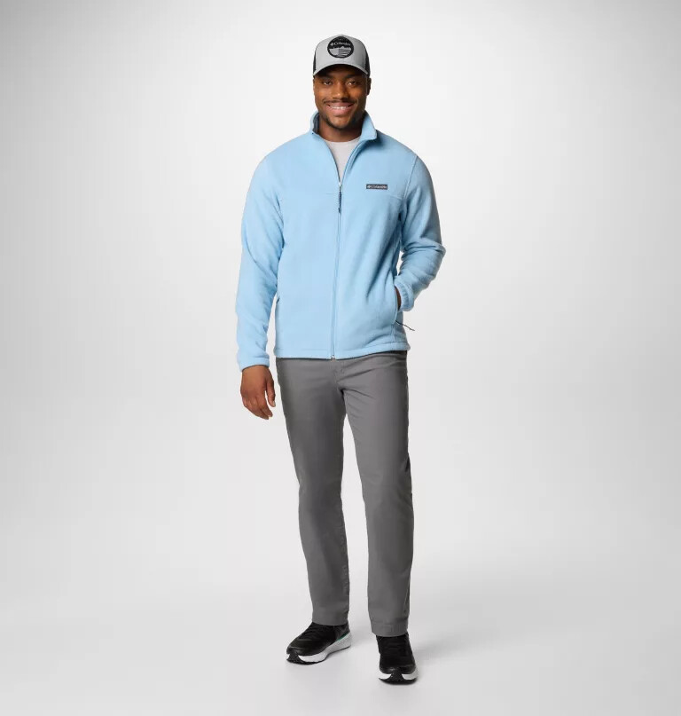 steens mountain 2.0 fleecejacke mit durchgehendem reißverschluss für herren – langgröße