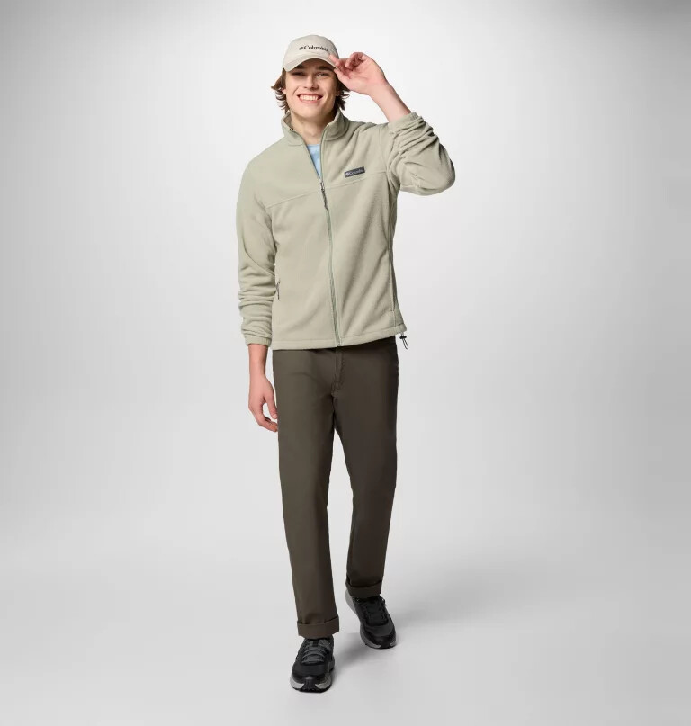 steens mountain 2.0 fleecejacke mit durchgehendem reißverschluss für herren – langgröße