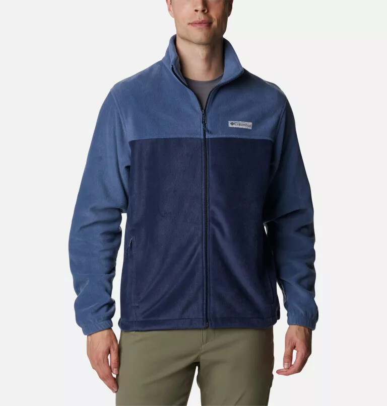 steens mountain 2.0 fleecejacke mit durchgehendem reißverschluss für herren – langgröße