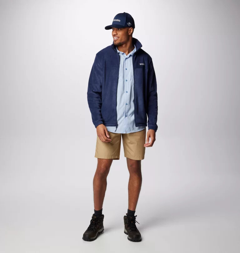 steens mountain 2.0 fleecejacke mit durchgehendem reißverschluss für herren