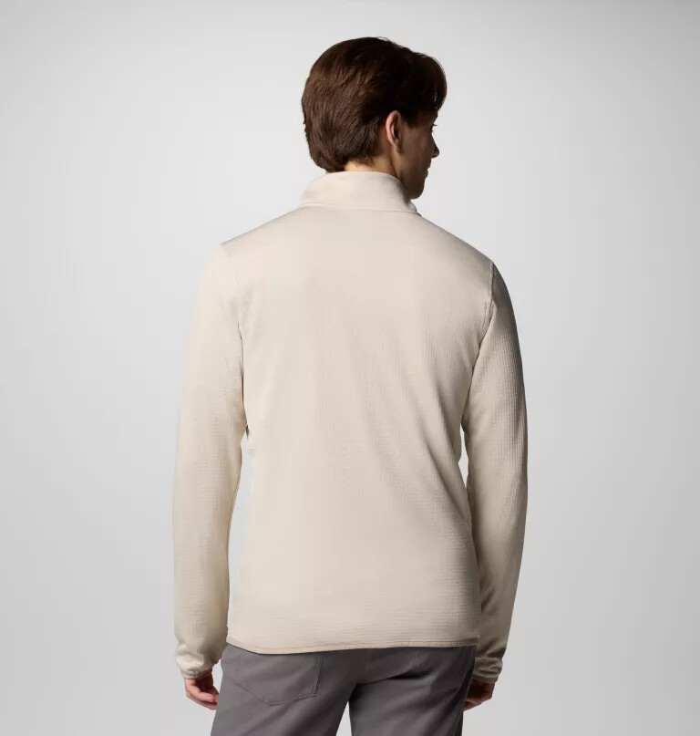 park view fleecejacke für herren mit durchgehendem reißverschluss
